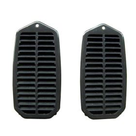 1968-1992 PONTIAC FIREBIRD Driver And Passenger Side Pair Of Door Jamb Vent Louvers With Rubber - GMK402161270P