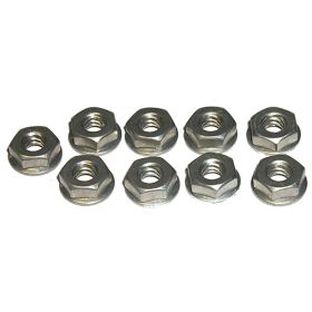 1964-1967 CHEVROLET NOVA 9-Piece Hood Lip Molding Hardware Kit - GMK4030250641S