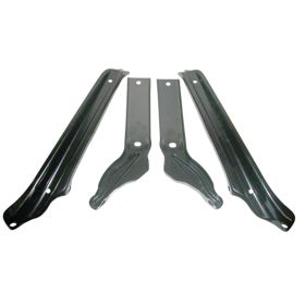 1966-1966 Chevrolet El Camino - Bumper Face Bar Front - GMK403100566S