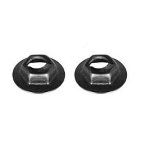 1966-1966 CHEVROLET MALIBU 12-Piece Set Of Stamped Nuts For Mounting Hood Inserts On Ss396 - GMK4031255672