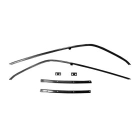 1966-1967 Chevrolet Chevelle - Inner Roof Weatherstrip Channel Set - GMK4031537661S