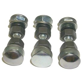 1966-1966 CHEVROLET EL CAMINO 24-Piece Correct Rear Bumper Bolt Kit - GMK4031801661S