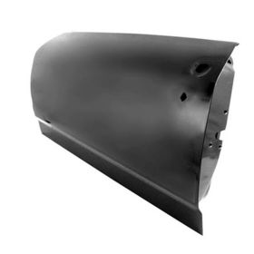 1968-1968 Chevrolet Chevelle - Driver And Passenger Side Pair Of Black Kick Panels For Models With Air Conditioning - GMK403240068L