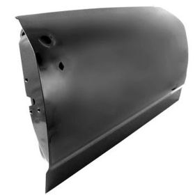 1968-1968 Chevrolet Chevelle - Driver And Passenger Side Pair Of Black Kick Panels For Models With Air Conditioning - GMK403240068R