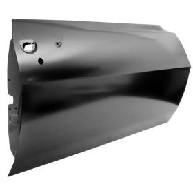 1969-1969 Chevrolet Chevelle - Driver And Passenger Side Pair Of Black Kick Panels For Models With Air Conditioning - GMK403240069R