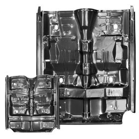 1970-1972 Chevrolet Chevelle - Floor Pan Assembly - GMK4032500686S