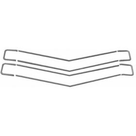 1970-1970 CHEVROLET CHEVELLE Grille Molding Set - GMK4033055701S