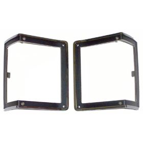 1972-1972 CHEVROLET CHEVELLE Driver And Passenger Side Pair Of Park Light Bezels For All Models - GMK403307672P