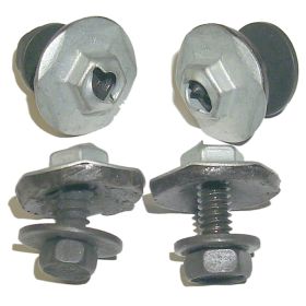 1971-1972 CHEVROLET EL CAMINO 12-Piece Fender Extension Hardware Kit - GMK4033110711S