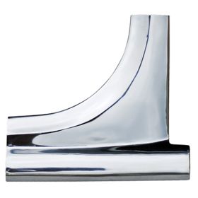 1955-1957 CHEVROLET BELAIR Driver Side Windshield Lower Corner Moulding - GMK4040525552L