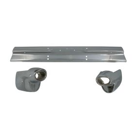 1957-1957 Chevrolet 150 - Rear Bumper Face Bar - GMK4040800573S