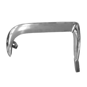 1963-1967 Chevrolet Corvette - Passenger Side Front Bumper Face Bar - GMK405100063RA