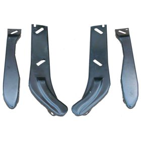 1968-1972 Chevrolet El Camino - Bumper Face Bar Rear Chrome - GMK408280768S