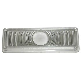 1947-1953 CHEVROLET SUBURBAN Driver Or Passenger Side Clear Plastic Park Light Lens - GMK414007047