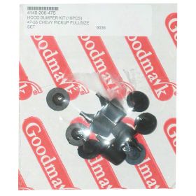 1947-1955 GMC SUBURBAN (GMC) 10-Piece Hood Bumper Kit - GMK414020647S