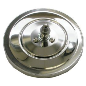 1947-1970 GMC SUBURBAN (GMC) Driver Or Passenger Side 5-Inch Chrome Round Ribbed Mirror Head - GMK4140410473