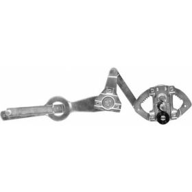 1947-1950 Gmc Fullsize C/k Pickup - Front Passenger Side Manual Window Regulator - GMK414042047L