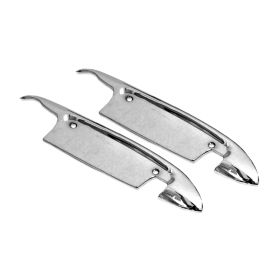 1952-1959 GMC PICKUP GMC FULLSIZE C/K Driver And Passenger Side Pair Of Door Handle Scuff Plates - GMK4140440522P