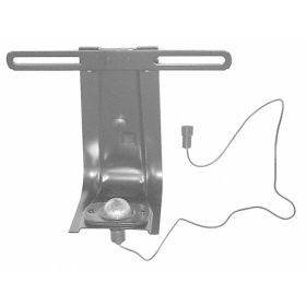 1954-1959 Chevrolet Fullsize C/k Pickup - Rear License Plate Bracket With Light For Stepside/fenderside Pickup Models - GMK414088554