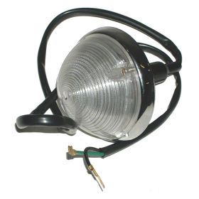 1955-1957 Chevrolet Fullsize C/k Pickup - Driver Or Passenger Side Clear Park Light Assembly - GMK414107155