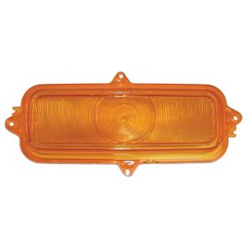 1963-1966 CHEVROLET SUBURBAN Driver Or Passenger Side Amber Park Light Lens - GMK4142070601