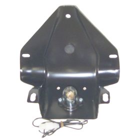 1960-1966 Gmc Fullsize C/k Pickup - Rear Licens Plate Bracket With Light And Wire - GMK414288560