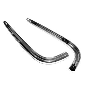 1968-1968 CHEVROLET PICKUP CHEVY FULLSIZE C/K Driver Side Eyebrow Molding - GMK4143115681L