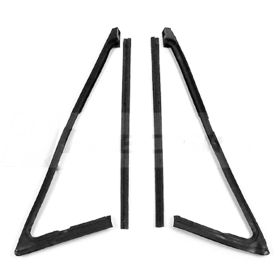1969-1972 Chevrolet Blazer (fullsize) Driver And Passenger Side Pair Of Vent Window Weatherstrips