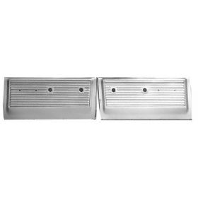 1967-1971 GMC JIMMY (FULLSIZE) Driver And Passenger Side Pair Of Standard Metal Door Trim Panels - GMK4143453671P