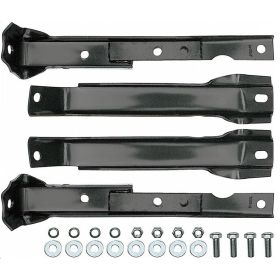 1967-1972 Gmc Fullsize C/k Pickup - Bumper Bracket Set Rear - GMK4143807671S