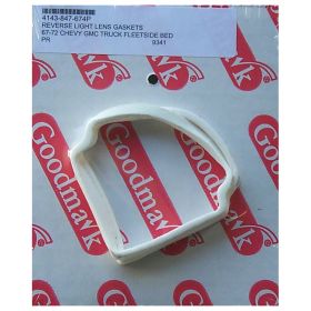 1967-1972 GMC JIMMY (FULLSIZE) Driver And Passenger Side Pair Of Backup Light Lens Gaskets For - GMK4143847674P