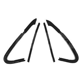 1981-1991 Chevrolet Suburban C K R V - Driver And Passenger Side Pair Of Vent Window Weatherstrips - GMK4145418811P