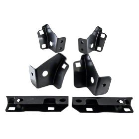 1970-1972 Pontiac Firebird - Driver And Passenger Side Set Of Rear Bumper Brackets - GMK432180770S
