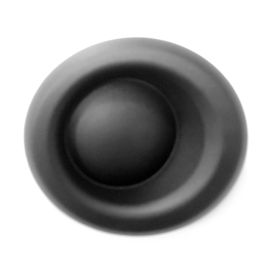 2012-2015 Honda Pilot - Driver Side Fog Light Round Cover [mounts In Separate Bezel] Textured Black - HO1039144