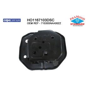 2006-2011 HONDA CIVIC SEDAN Rear Passenger Side Bumper Impact Bar Bracket - Diamond Standard - HO1167103DSC OEM# 71535SNAA00ZZ