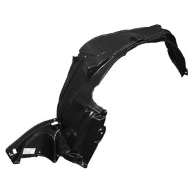 Honda Ridgeline 2006-2011 Passenger Side Front Fender Liner - HO1249125