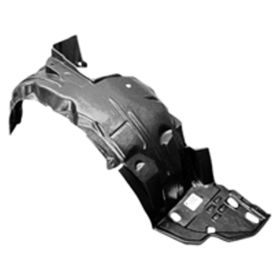 2010-2014 Honda Insight - Passenger Side Front Fender Inner Fender Liner - HO1249136