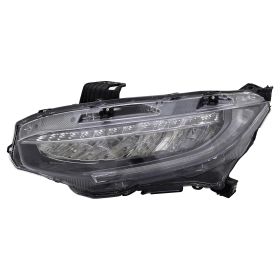 2019-2019 Honda Civic Coupe - Driver Side Led Headlight Assembly - HO2502195