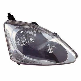 Honda Civic Hatchback 2004-2005 Passenger Side Head Light Lens And Housing - HO2503122V