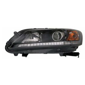 2013-2015 HONDA ACCORD SEDAN Passenger Side Halogen Headlight Assembly - HO2503151 OEM# 33100T2AA01