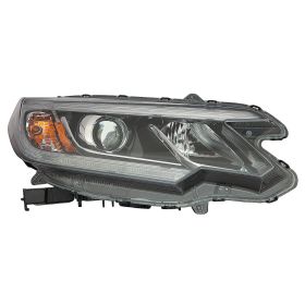 Honda CRV 2015-2016 Passenger Side Halogen Headlight Assembly - HO2503170