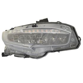 2020-2021 HONDA CIVIC SEDAN Passenger Side Led Headlight Assembly - HO2503199 OEM# 33100TBAA23