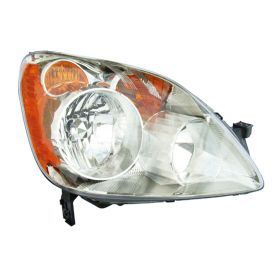 Honda CRV 2005-2006 Passenger Side Head Light Lens And Housing - HO2519113