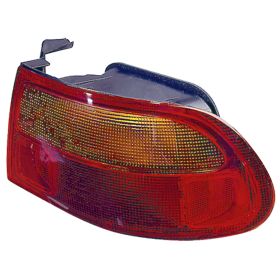 Honda Civic Hatchback 1992-1995 Passenger Side Outer Tail Light Assembly - HO2801130