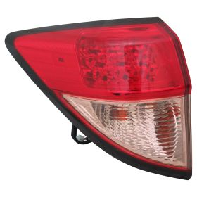 Honda HRV 2016-2018 Driver Side Outer Tail Light Lens And Housing - HO2804109C