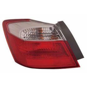 2013-2015 Honda Accord Sedan - Passenger Side Outer Non-led Tail Light Assembly - HO2805101