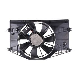 Honda Civic Coupe 2016-2019 Radiator And Condenser Fan Assembly With One Big Fan - HO3115173
