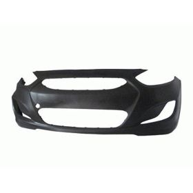 2012-2013 Hyundai Accent Sedan - Front Bumper Cover - HY1000188