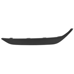 2016-2018 Hyundai Tucson - Front Driver Side Lower Bumper Cover Molding [below Fog Lamp Insert] Painted Gloss Black - HY1038147