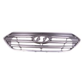 2017-2018 Hyundai Santa Fe Sport - Front Grille - HY1200202